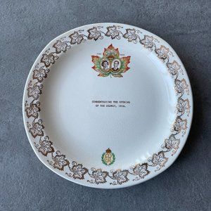 Royal Visit 1959 Commemorative Plate